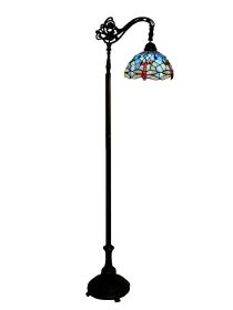 Tiffany-style Dragonfly Reading Lamp