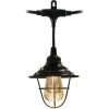 Enbrighten Accessory Lens Shades for Enbrighten Café String Lights, 6 Oil-Rubbed Bronze Cage Shades